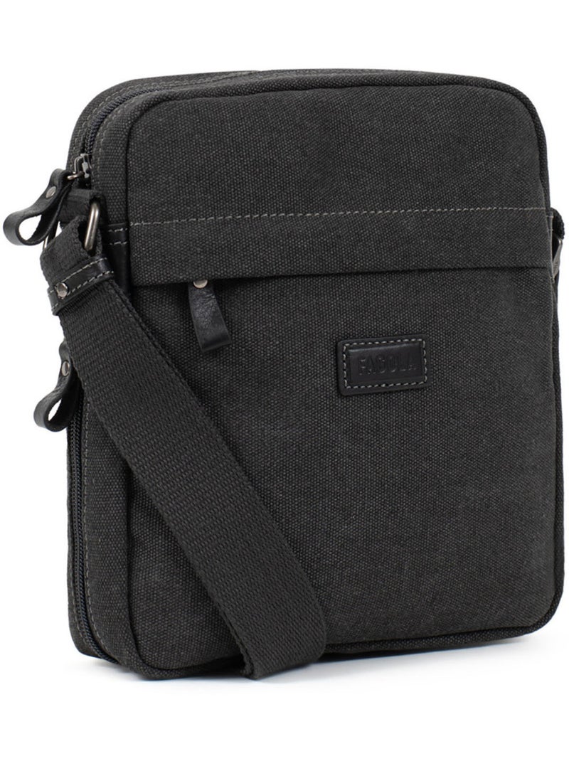 Sacoche Luc Homme Noir - Kiabi