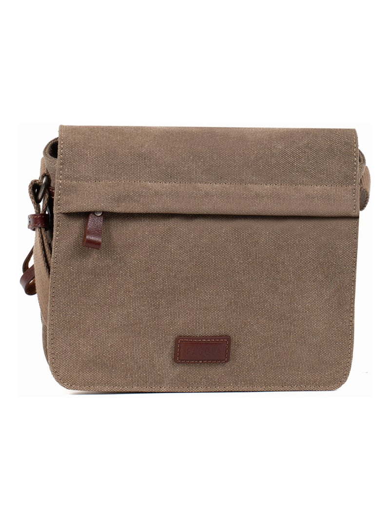 Sacoche Luc Homme Taupe - Kiabi