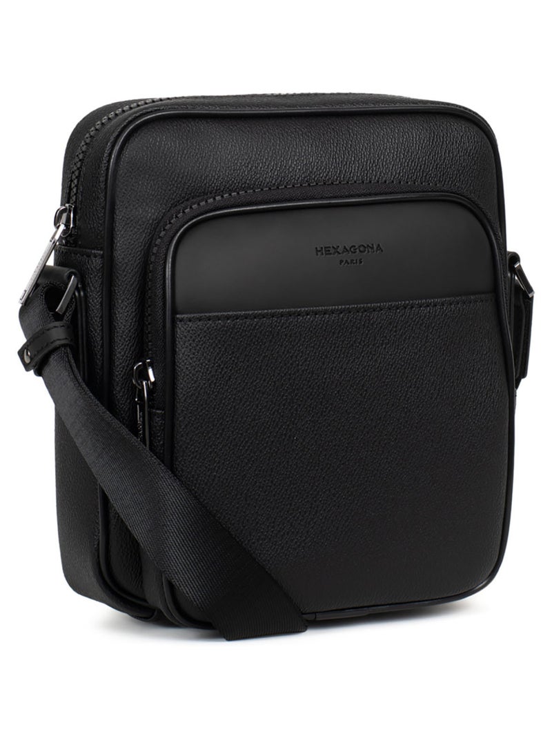 Sacoche odyssey hexagona Noir - Kiabi