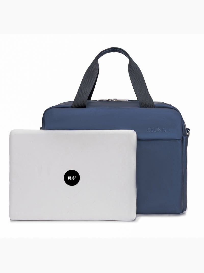 Sacoche ordinateur portable 16” | Daily Bag 40x30x20 cm | Sac bandoulière |  CELIMS France Bleu - Kiabi