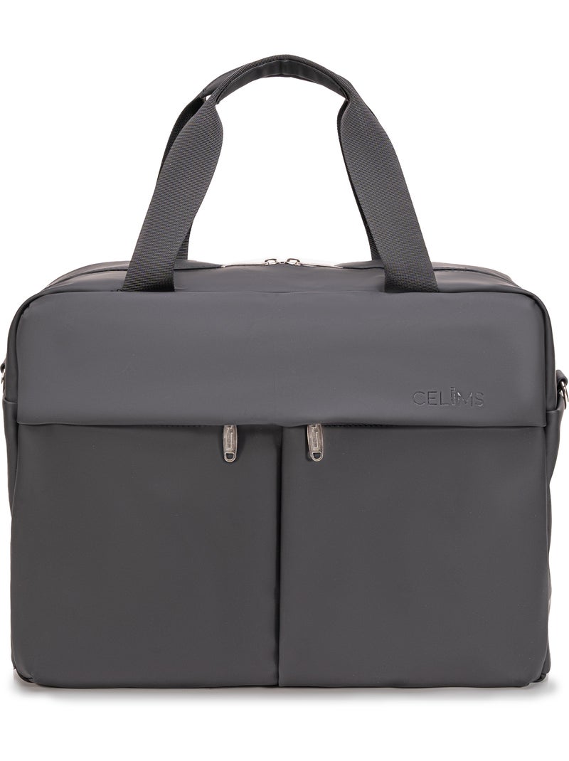 Sacoche ordinateur portable 16” | Daily Bag 40x30x20 cm | Sac bandoulière |  CELIMS France Noir - Kiabi