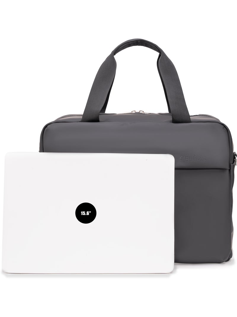 Sacoche ordinateur portable 16” | Daily Bag 40x30x20 cm | Sac bandoulière |  CELIMS France Noir - Kiabi