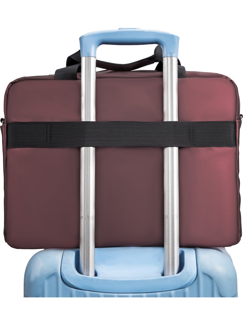 Sacoche ordinateur portable 16” | Daily Bag 40x30x20 cm | Sac bandoulière |  CELIMS France Rouge - Kiabi