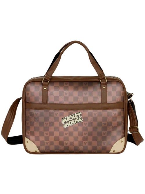 Sacoche Ordinateur Portable La - Disney Mickey Mouse Journey - Brun - Taille Unique - Kiabi