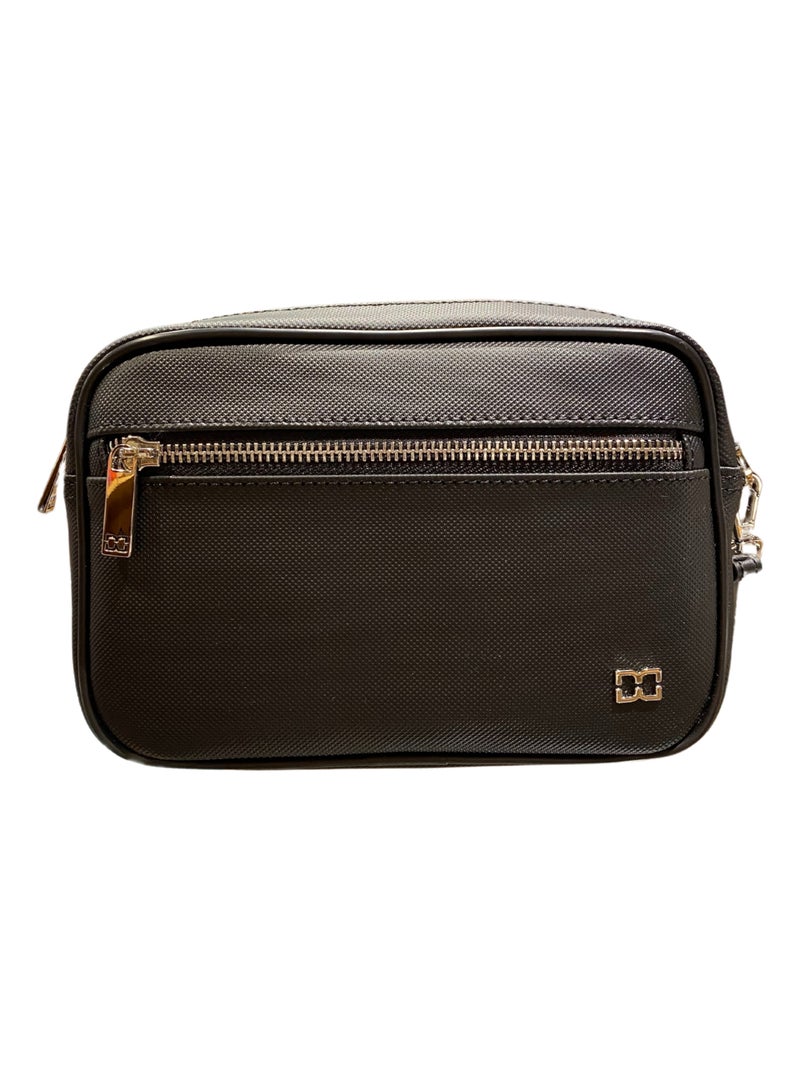 Sacoche/ Pochette zippé Homme David William  Dartan Noir - Kiabi