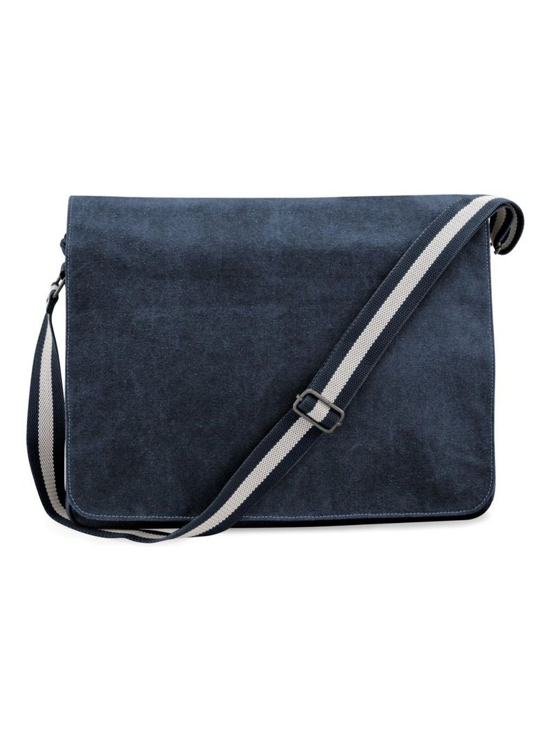 Sacoche Quadra Vintage - 14 lÇares Bleu marine - Kiabi