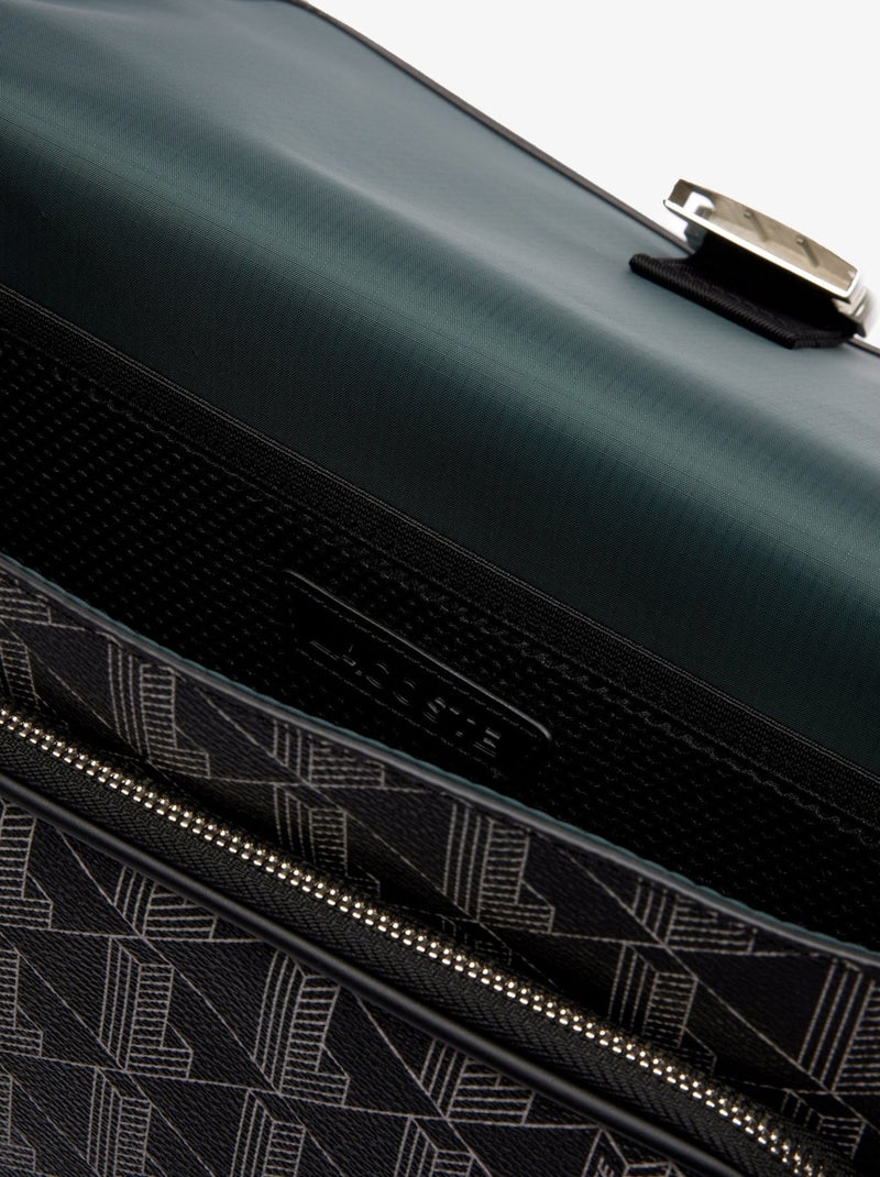 Sacoche rabat The Blend Homme Lacoste Noir - Kiabi