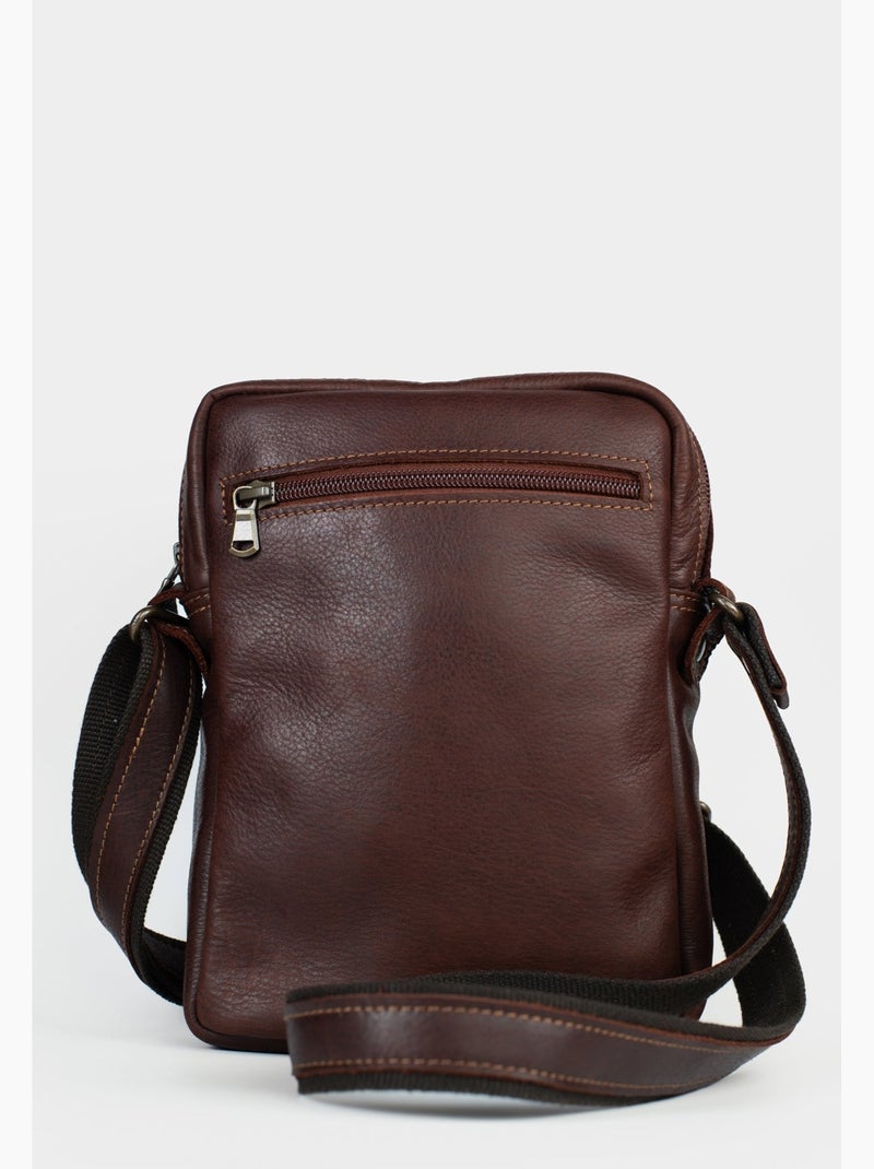 Sacoche Stalric Frederic Cognac - Kiabi