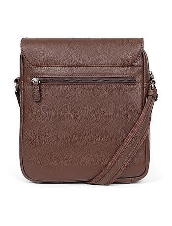 Sacoche tablette cuir confort hexagona