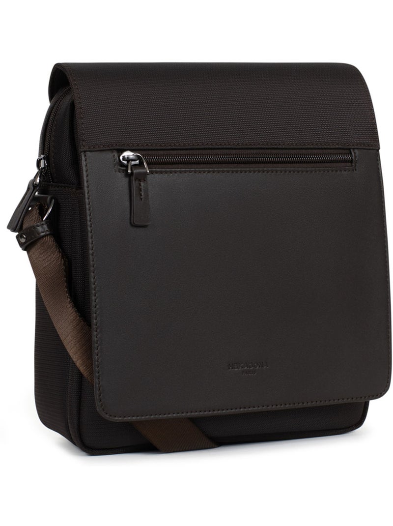 Sacoche  Tablette TRAVEL LIGHT Marron foncé - Kiabi