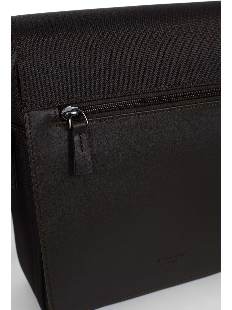 Sacoche  Tablette TRAVEL LIGHT Marron foncé - Kiabi
