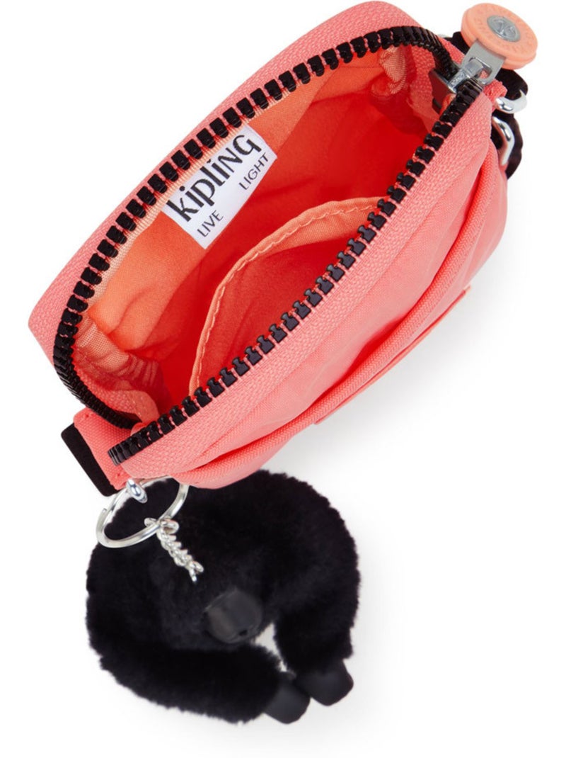 Sacoche – téléphone tally bandoulière ajustable – kipling Noir Rose Noir - Kiabi