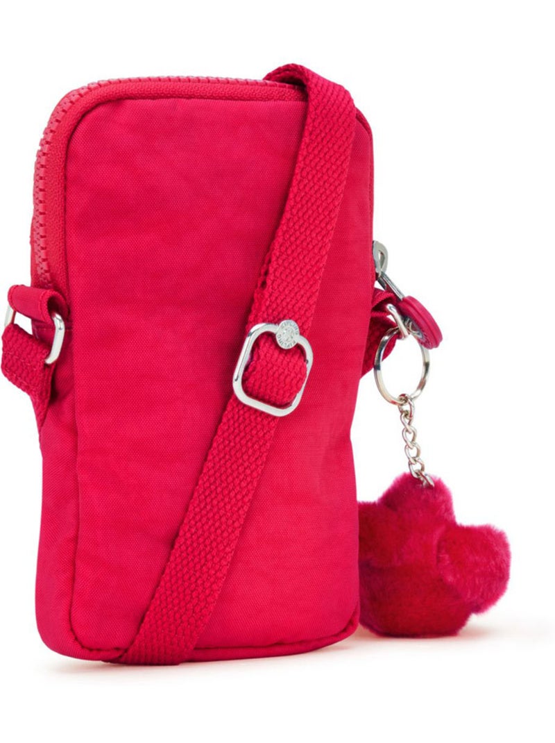 Sacoche – téléphone tally bandoulière ajustable – kipling Rose foncé - Kiabi