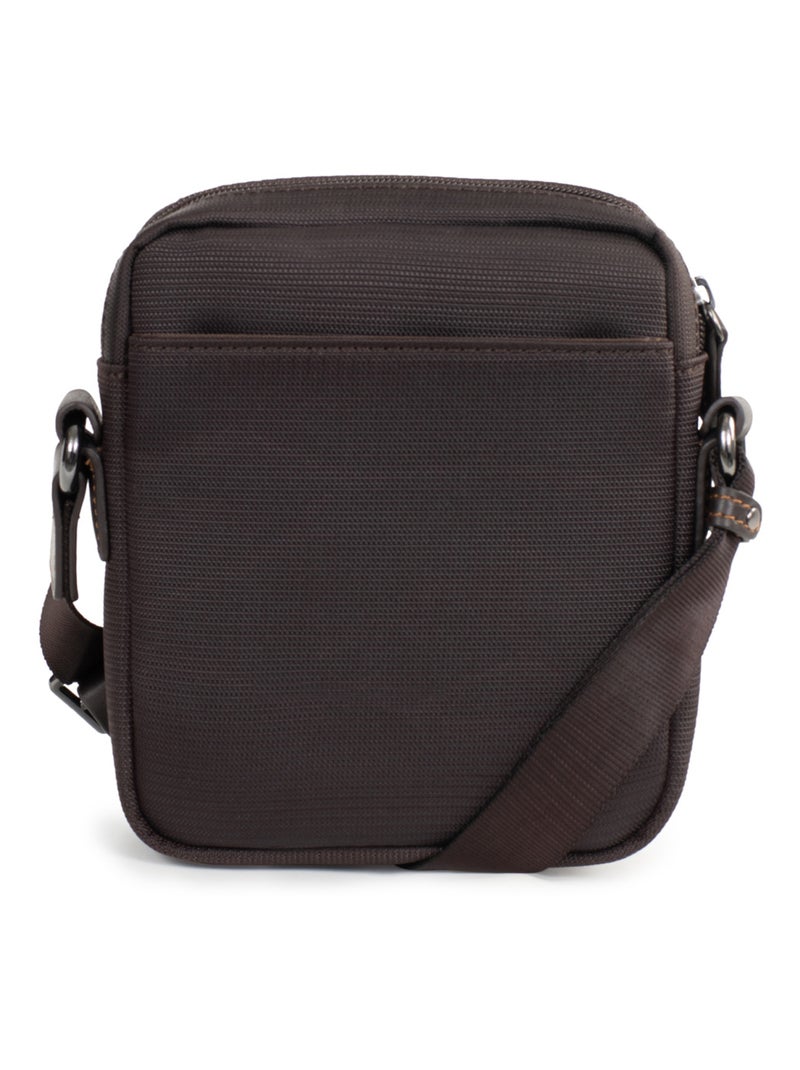 Sacoche travel hexagona Marron - Kiabi