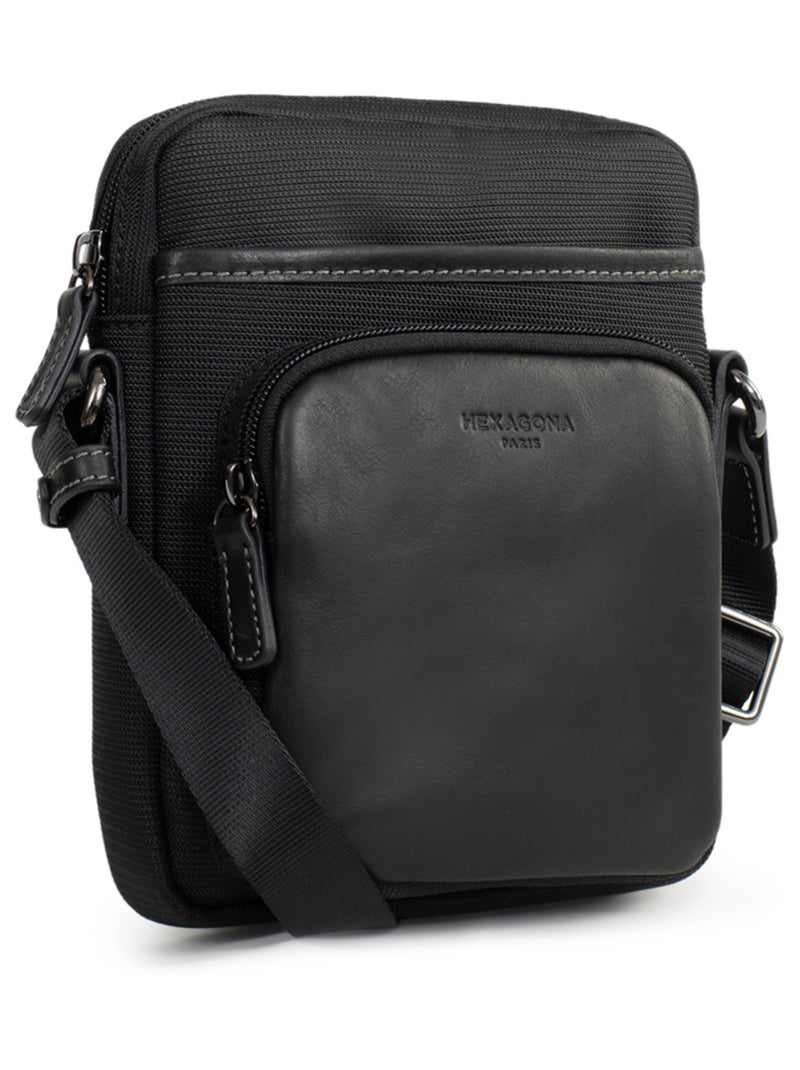 Sacoche travel hexagona Noir - Kiabi