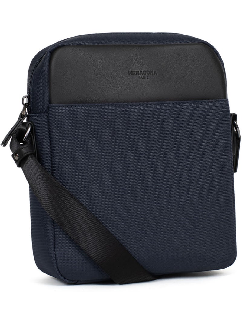 Sacoche travel light hexagona Bleu marine - Kiabi