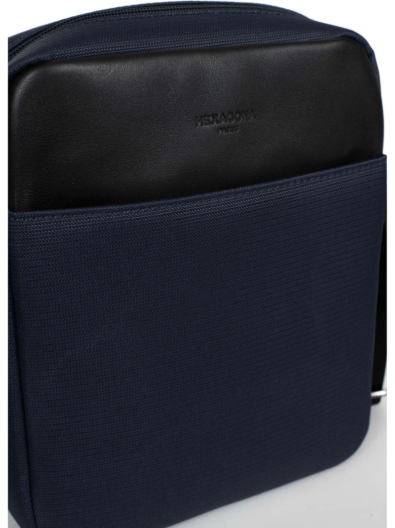 Sacoche travel light hexagona Bleu marine - Kiabi