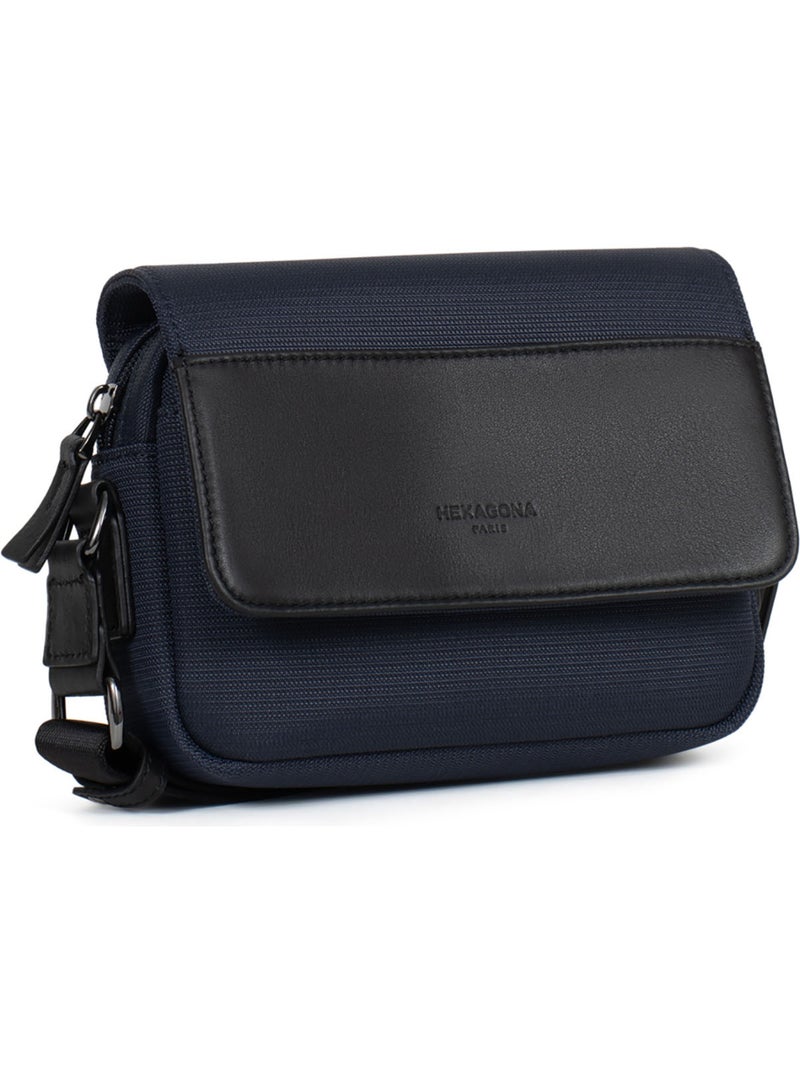 Sacoche travel light hexagona Bleu marine - Kiabi