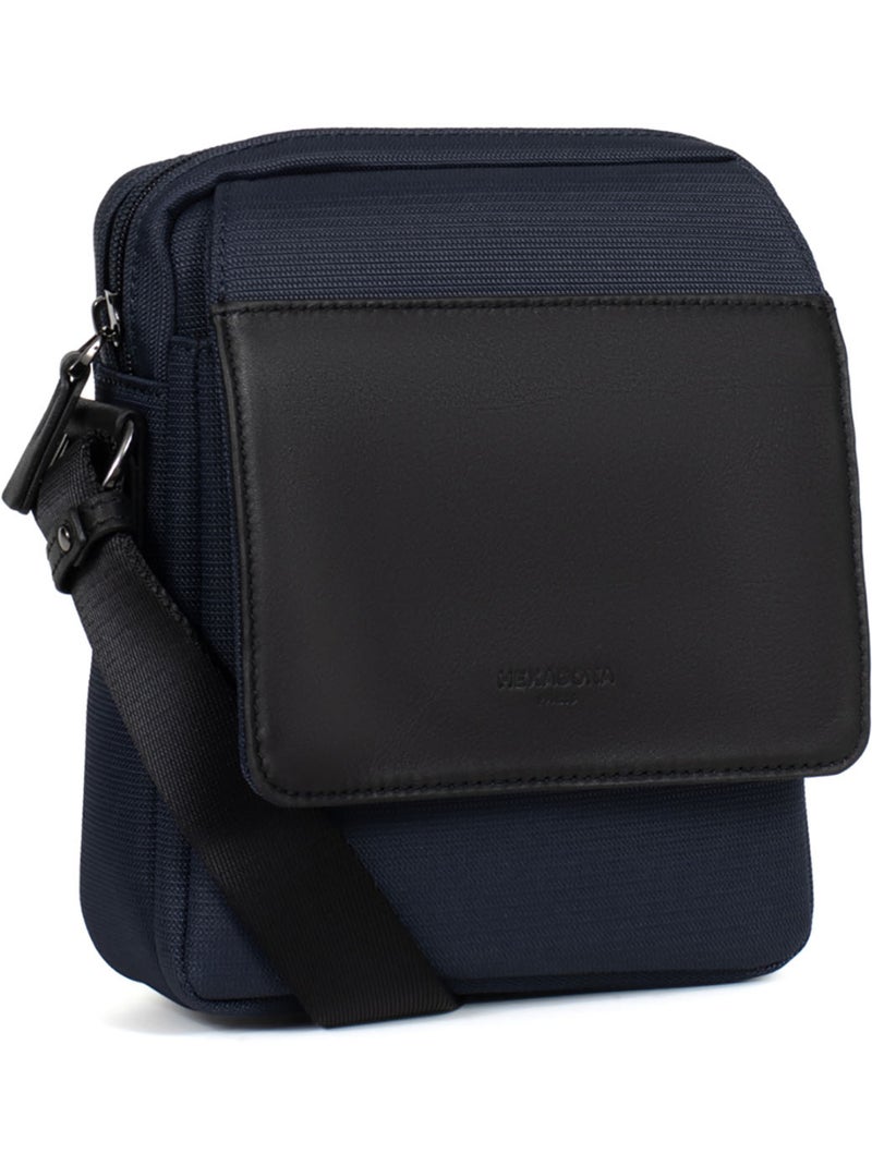 Sacoche travel light hexagona Bleu marine - Kiabi