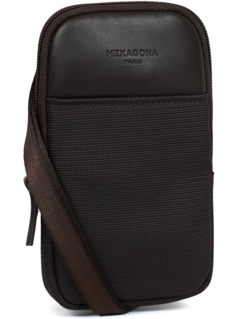 Sacoche TRAVEL LIGHT Marron foncé - Kiabi