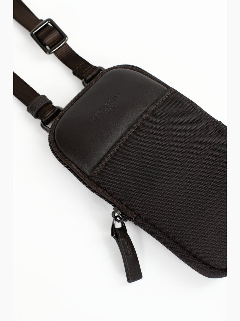Sacoche TRAVEL LIGHT Marron foncé - Kiabi