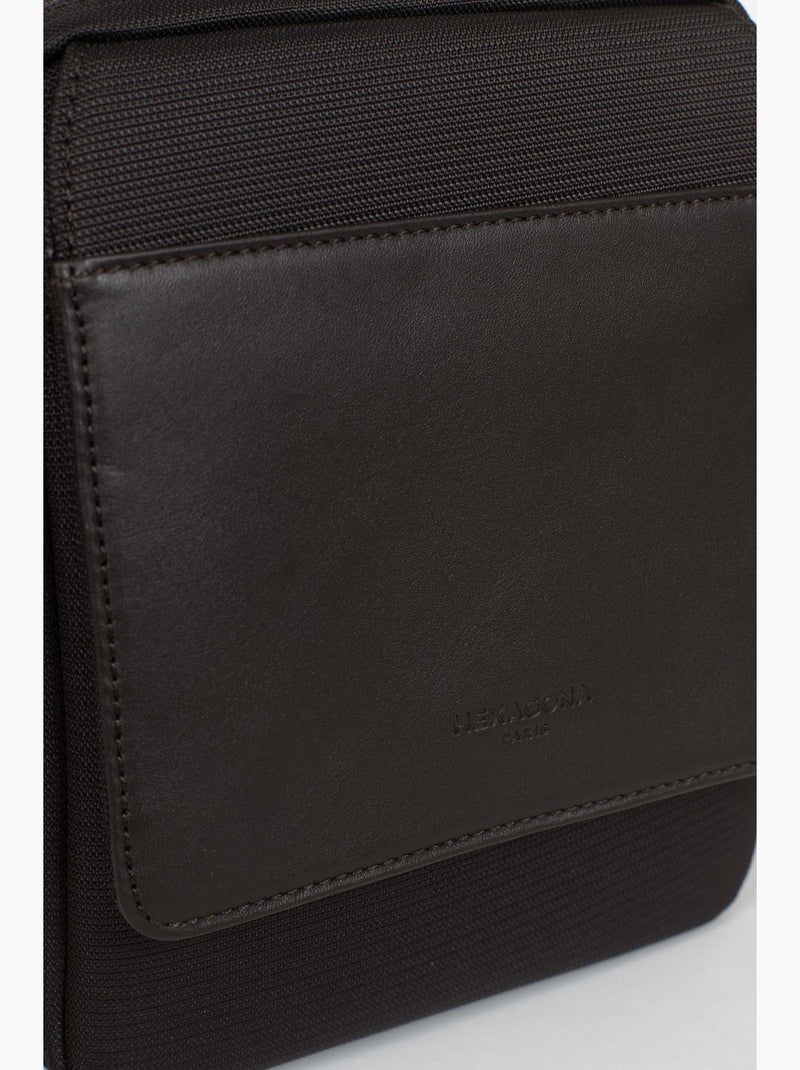 Sacoche TRAVEL LIGHT Marron foncé - Kiabi