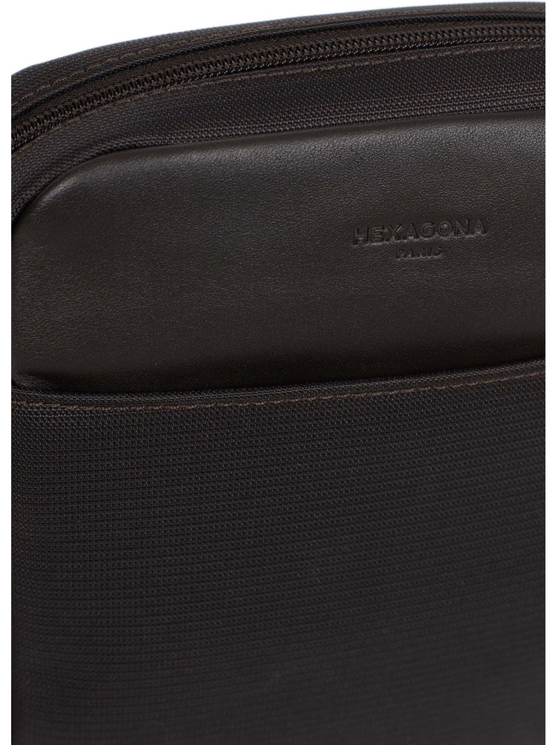 Sacoche TRAVEL LIGHT Marron foncé - Kiabi