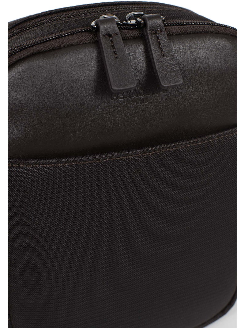Sacoche TRAVEL LIGHT Marron foncé - Kiabi