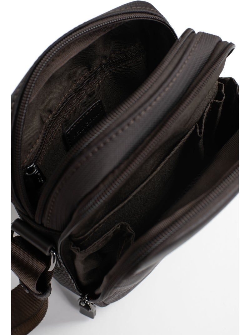 Sacoche TRAVEL LIGHT Marron foncé - Kiabi