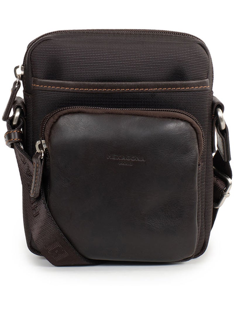 Sacoche TRAVEL Marron - Kiabi