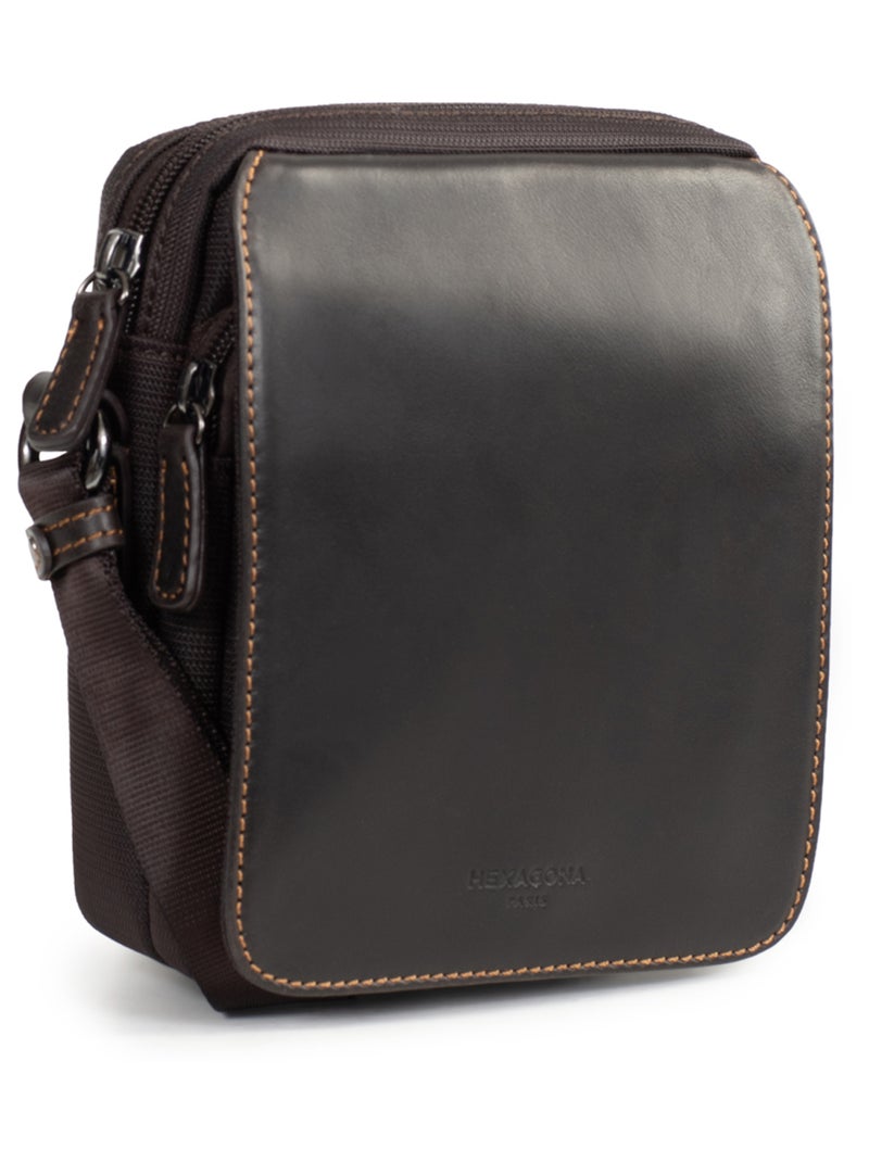 Sacoche TRAVEL Marron - Kiabi