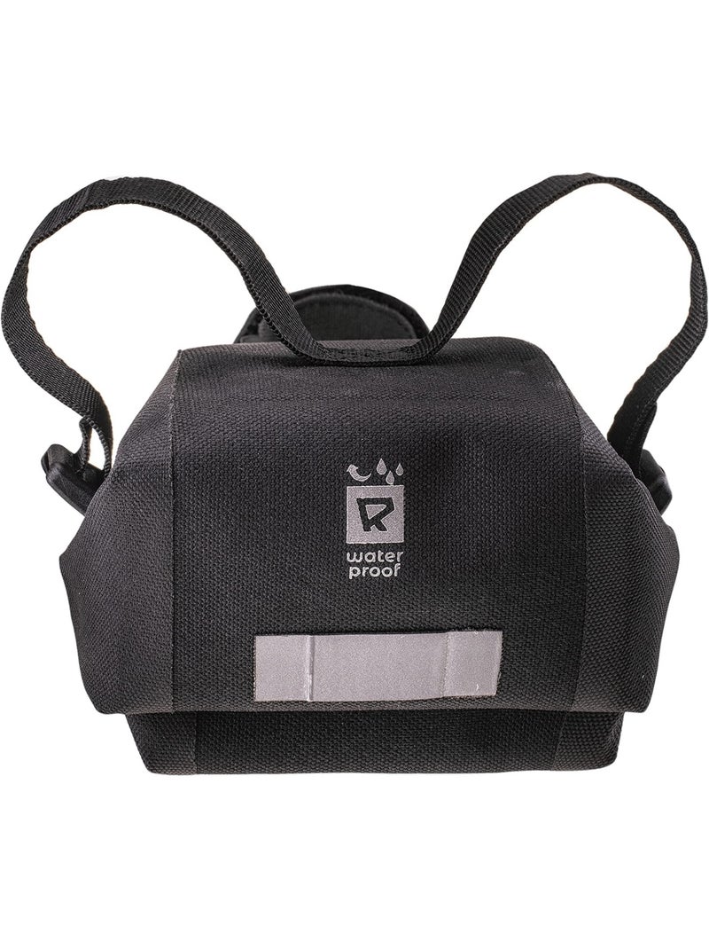 Sacoche vélo bevisible seat - radvik Noir Argenté - Kiabi