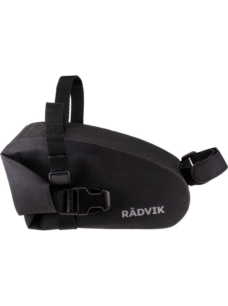 Sacoche vélo bevisible seat - radvik Noir Argenté - Kiabi