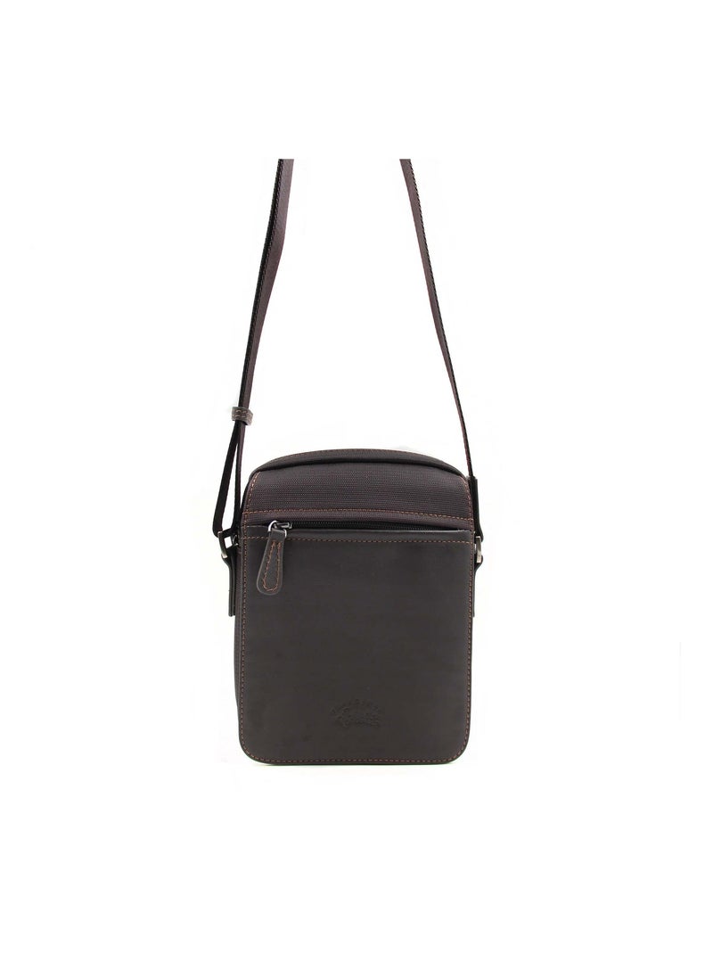 Sacoche zippé Porto Francinel Marron - Kiabi