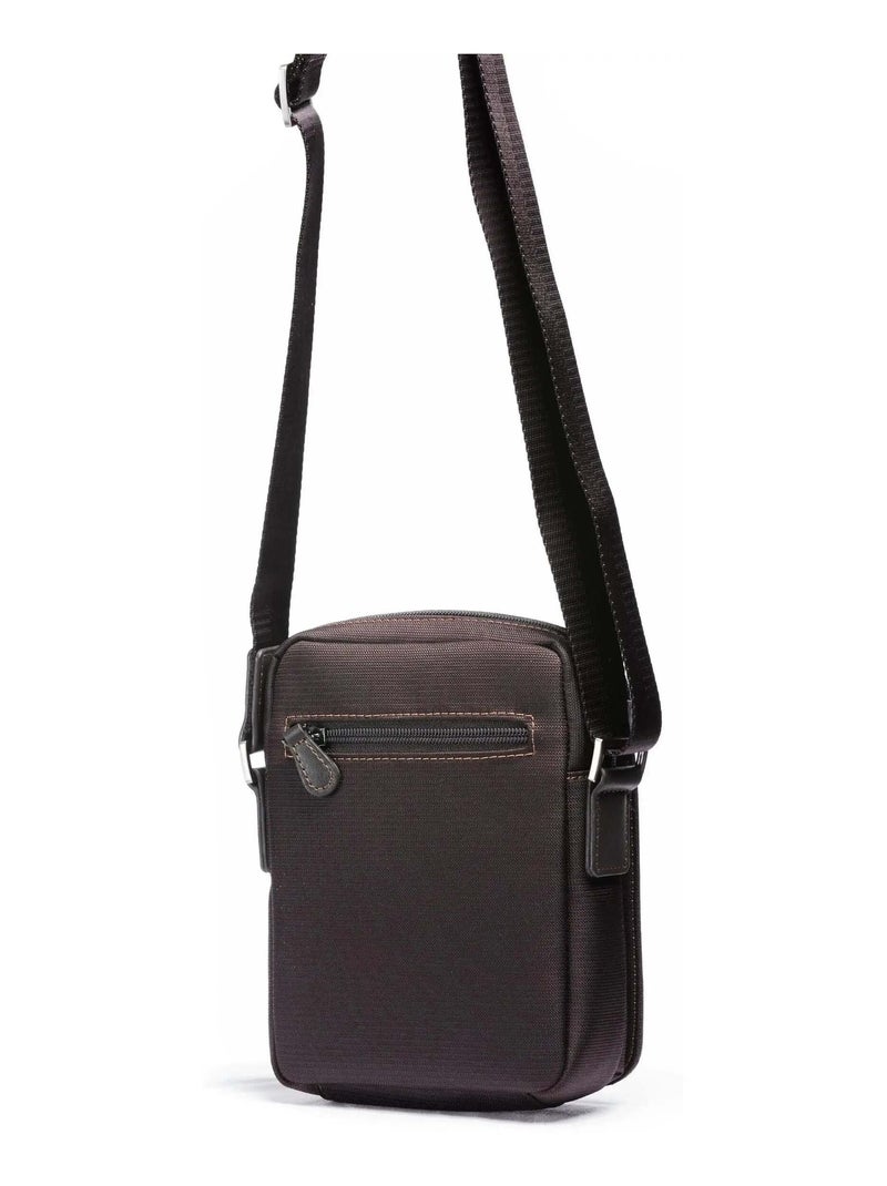 Sacoche zippé Porto Francinel Marron - Kiabi
