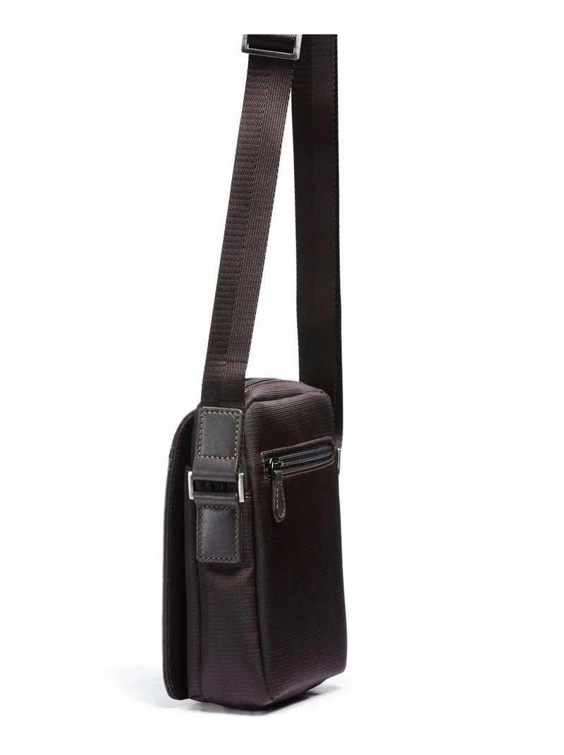 Sacoche zippé Porto Francinel Marron - Kiabi