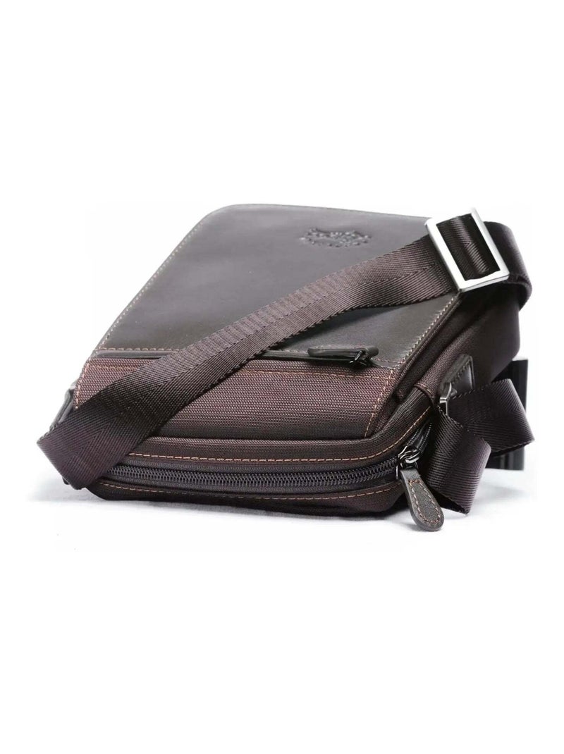 Sacoche zippé Porto Francinel Marron - Kiabi