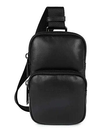 Sacoche Zippé Soft Vintage Homme Lancaster