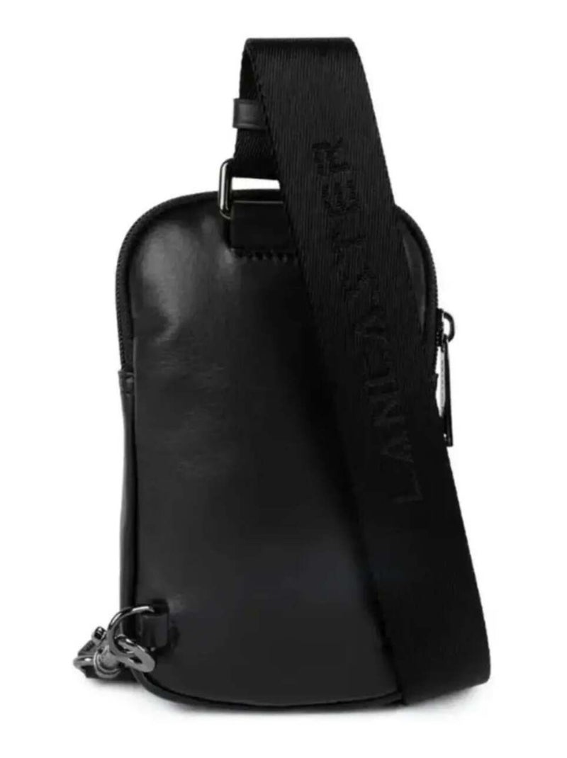 Sacoche Zippé Soft Vintage Homme Lancaster Noir - Kiabi
