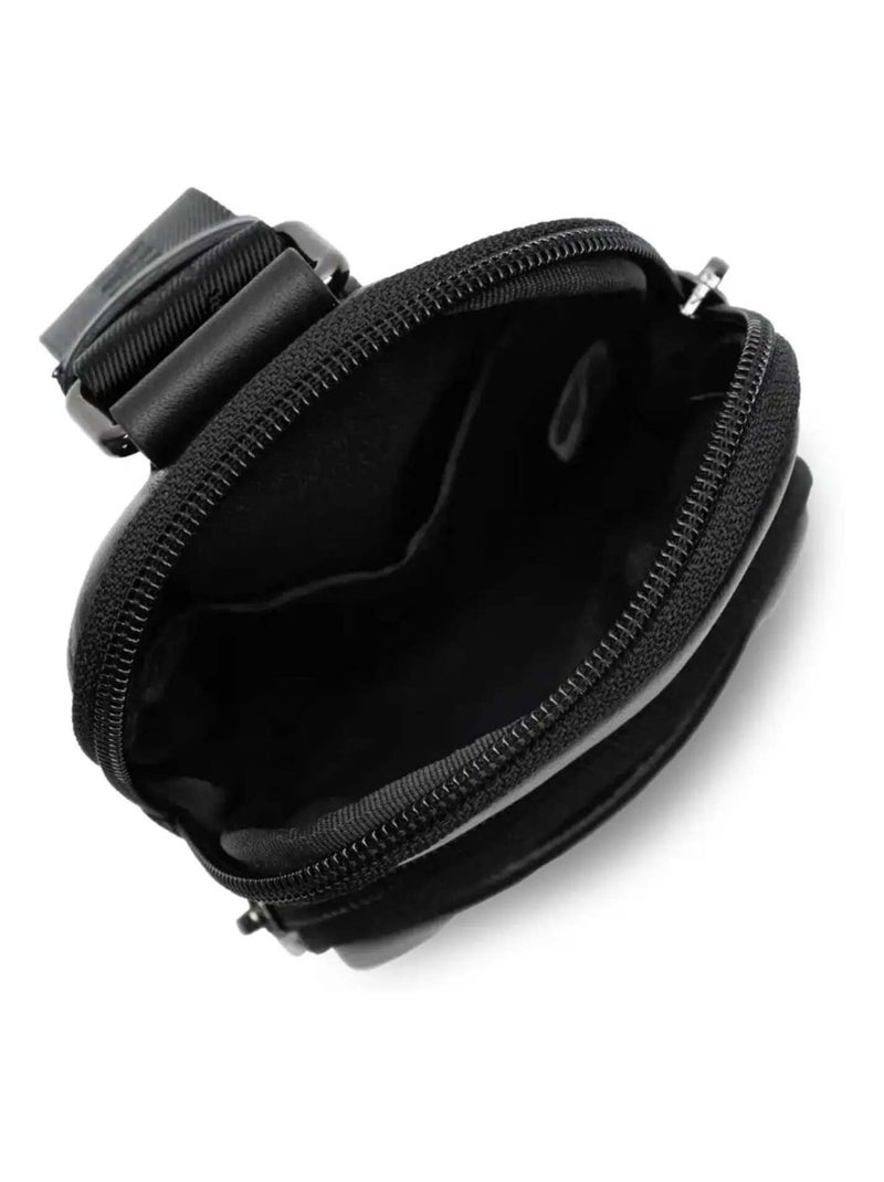 Sacoche Zippé Soft Vintage Homme Lancaster Noir - Kiabi