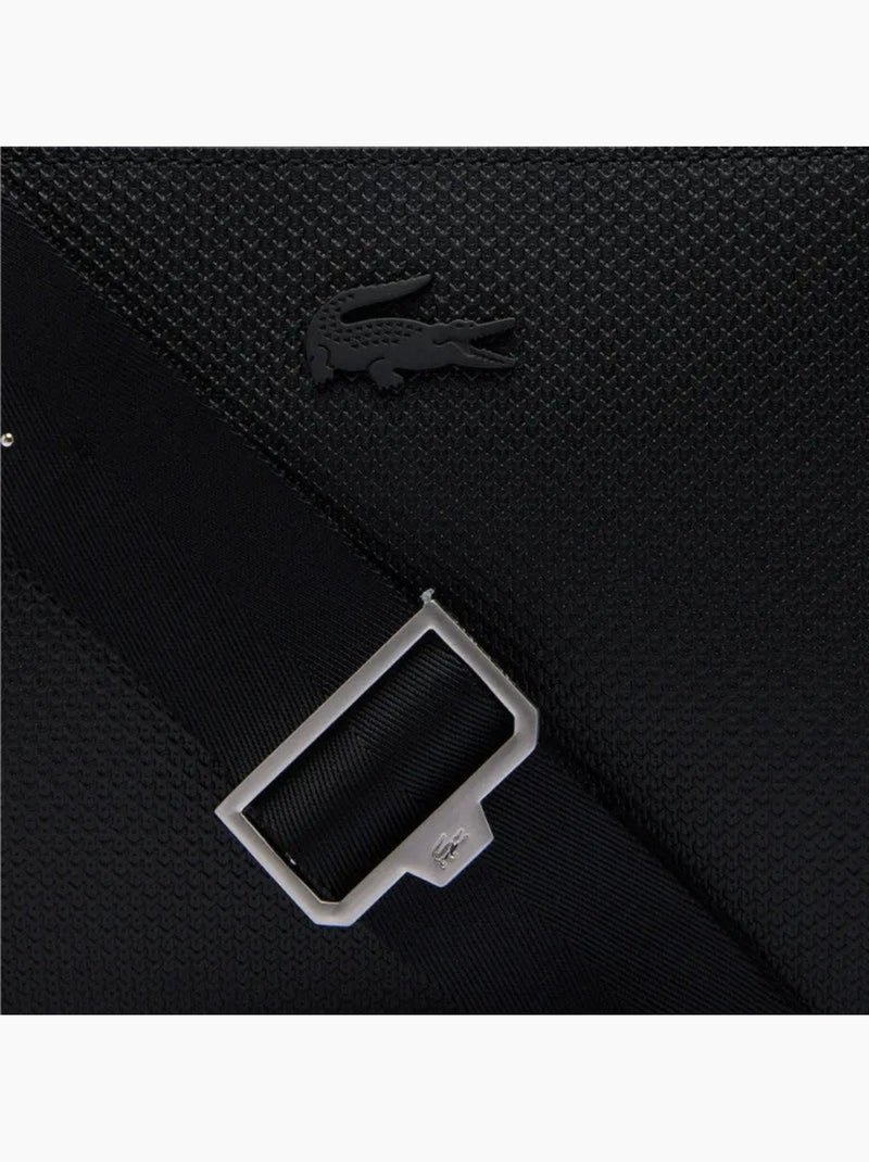 Sacoche zippée Chantaco Homme Lacoste Noir - Kiabi