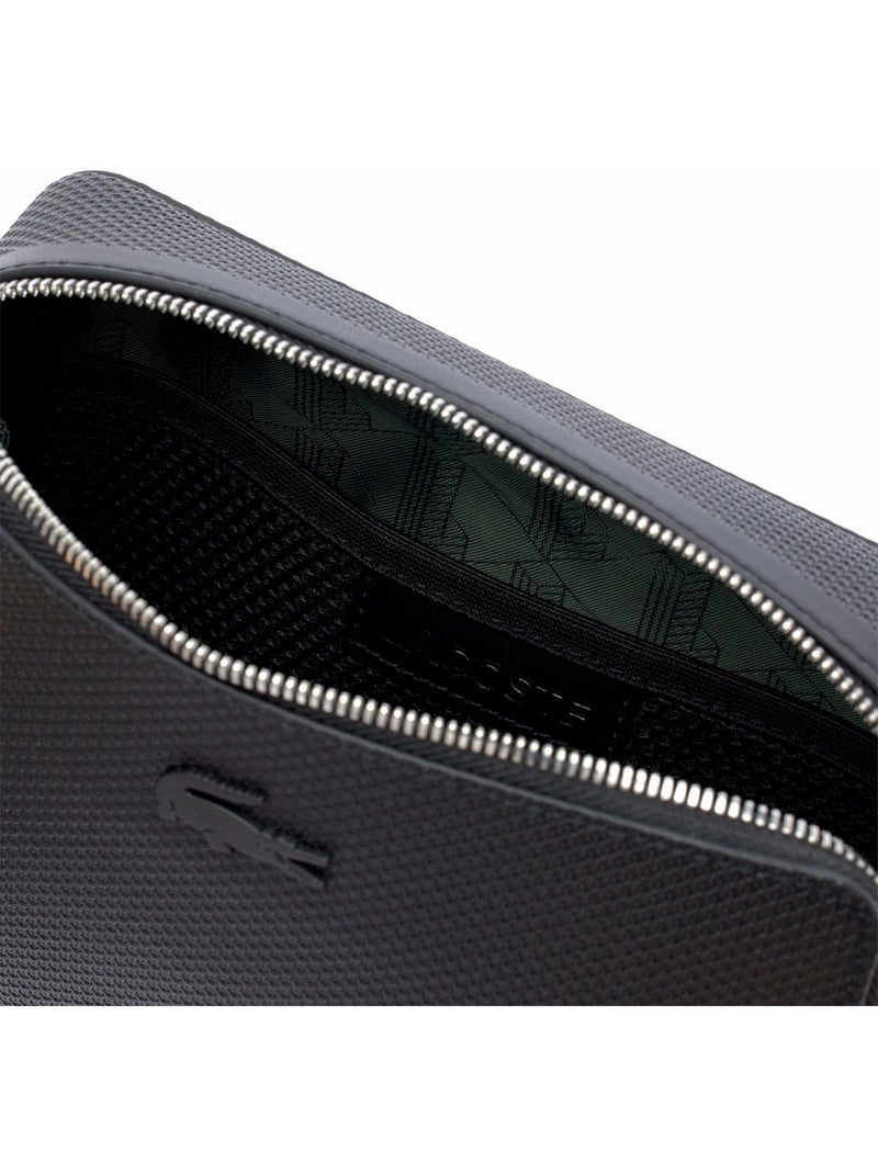 Sacoche zippée Chantaco Homme Lacoste Noir - Kiabi