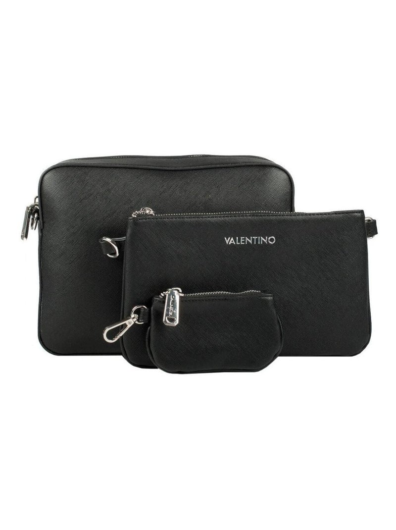 Sacoche zippée Marnier Valentino Noir - Kiabi