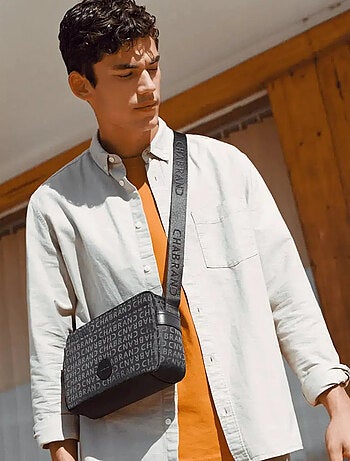 Sacoche zippée porté croisé Prado Chabrand