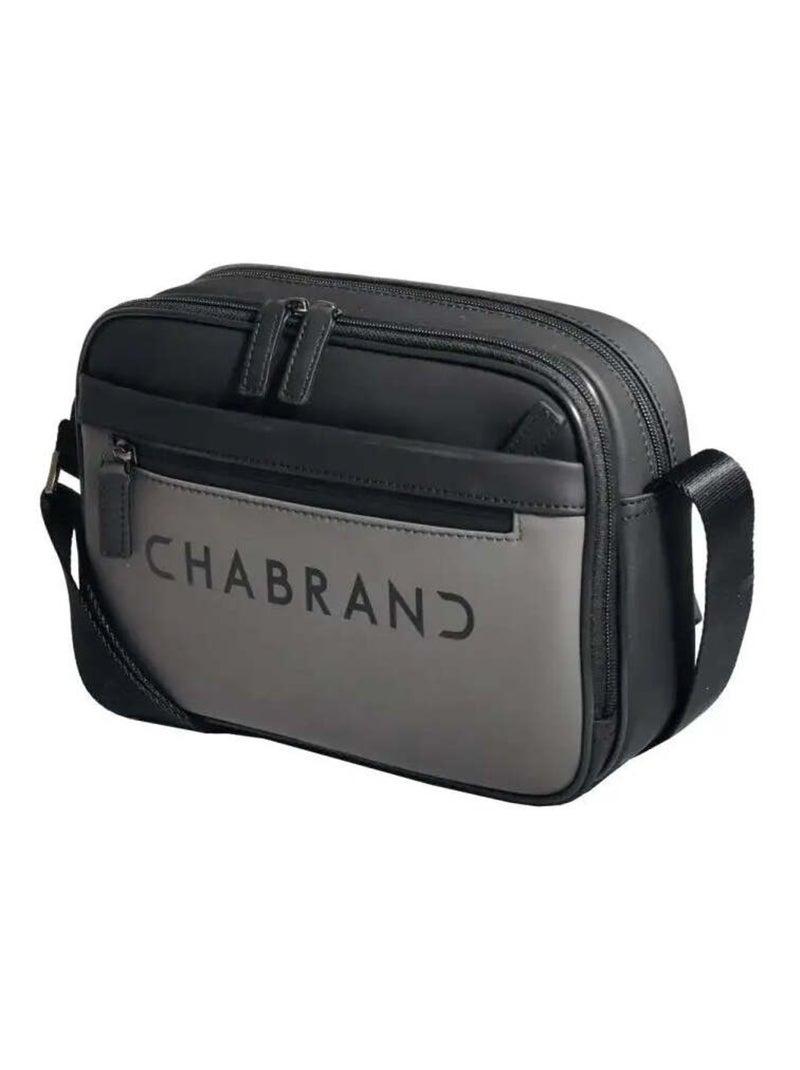 Sacoche zippée porté croisé Touch Bis Chabrand Noir Gris - Kiabi