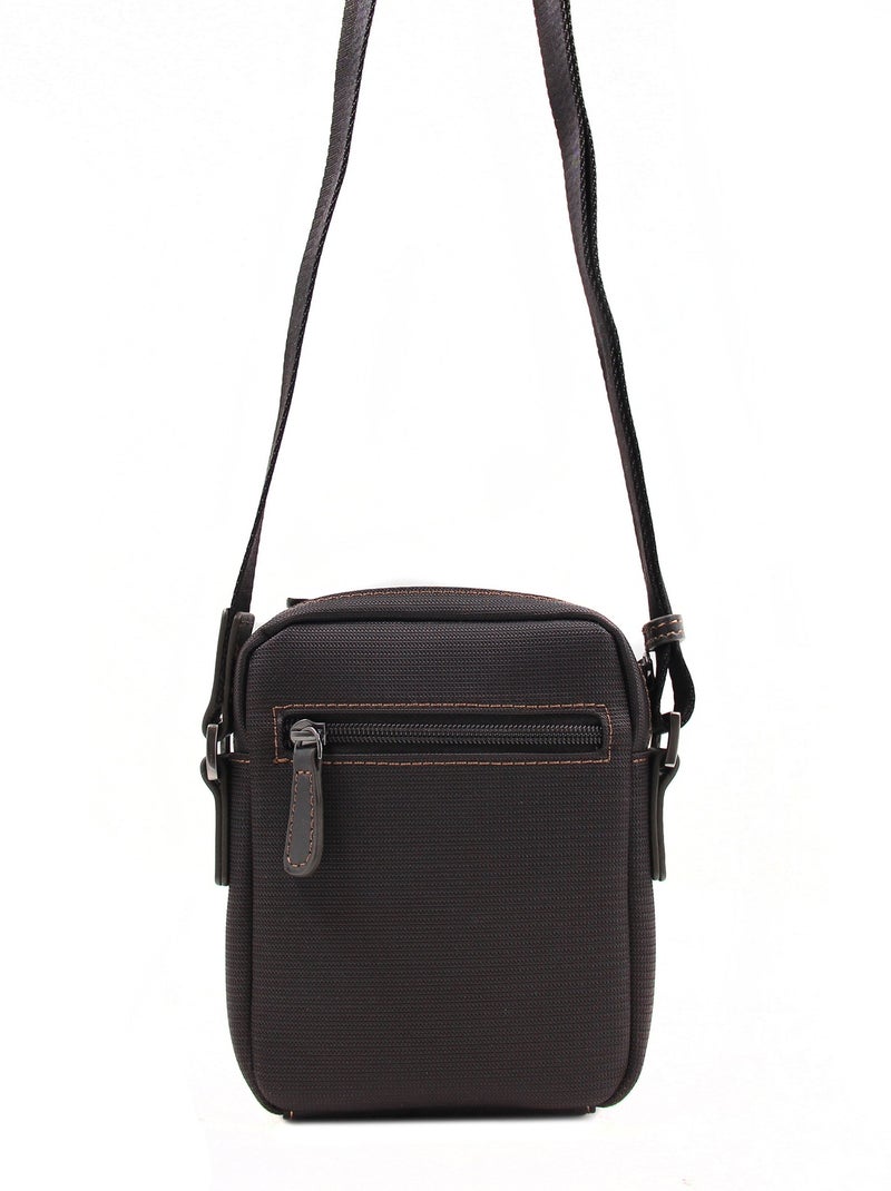 Sacoche zippée Porto Francinel Marron - Kiabi