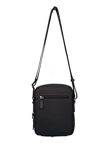 Sacoche zippée Porto Francinel NOIR