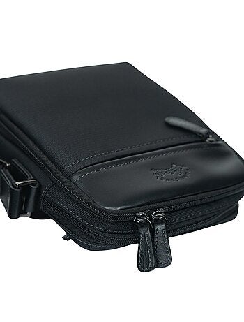 Sacoche zippée Porto Francinel NOIR