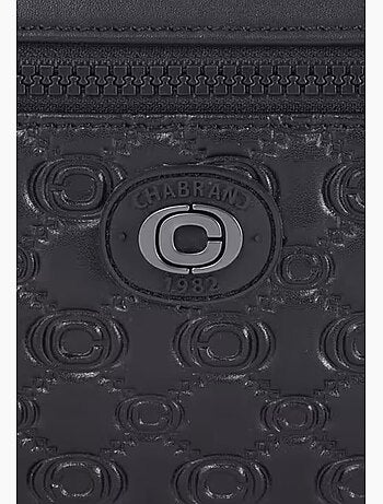 Sacoche zippée RIFT Chabrand porté croisé noir