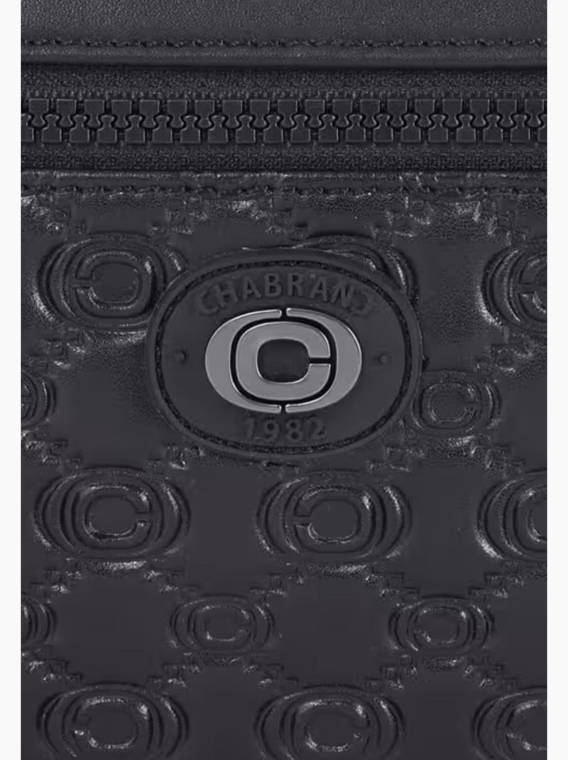 Sacoche zippée RIFT Chabrand porté croisé noir Noir - Kiabi